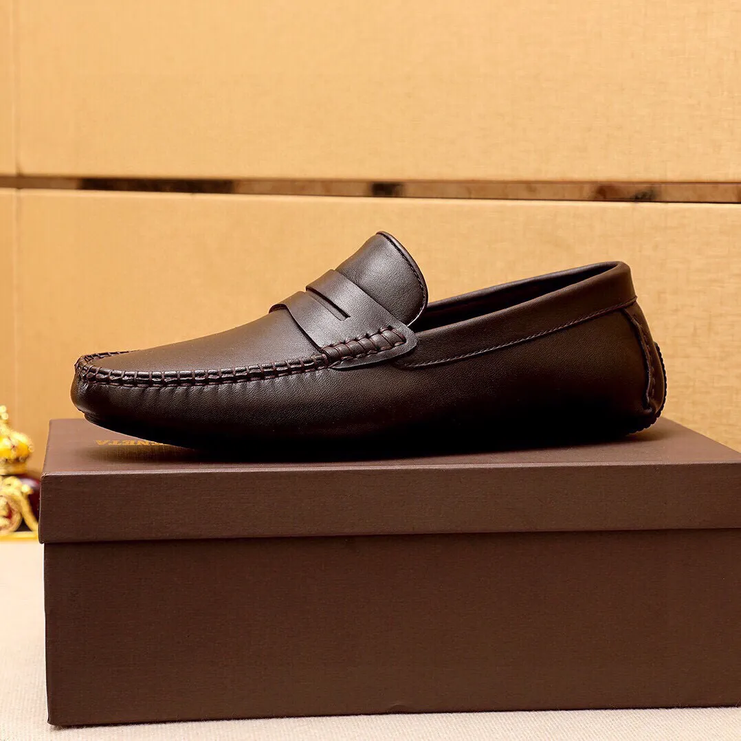 Men's Men's Shoes 💰: 460 💰💐 BV Men's Slip-on Shoes® [BOTTEGA VENETA] Official website counter new model, one-to-one mold opening ⚠Italian calfskin ➕Embossed ➕Cow 🐂 leather lining. Driving slip-ons, available at counters, sizes 38～44 (45🉑️customized)